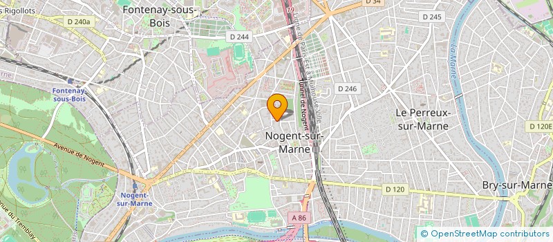 localisation de l'entreprise MONSIEUR MOHAMED BELFADEL  NOGENT-SUR-MARNE