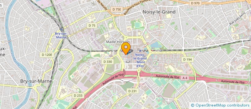 localisation de l'entreprise MONSIEUR MOHAMED BELGACEM à NOISY-LE-GRAND