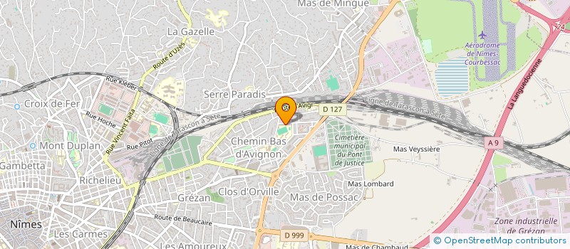 localisation de l'entreprise MONSIEUR MOHAMED BELGACEM  NIMES