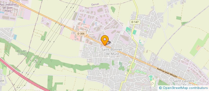 localisation de l'entreprise MONSIEUR MOHAMED BELGACEM  SAINT-BONNET-DE-MURE