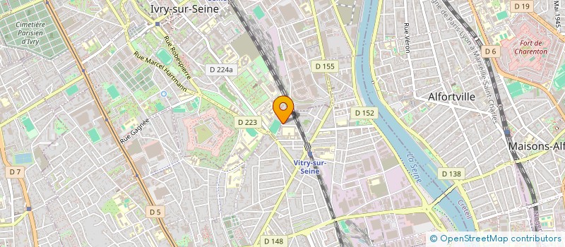 localisation de l'entreprise MONSIEUR MOHAMED BELGAID  VITRY-SUR-SEINE