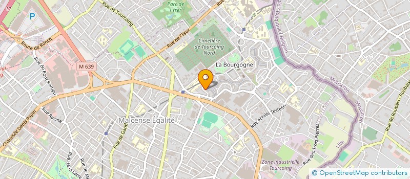 localisation de l'entreprise MONSIEUR MOHAMED BELGHALEM  TOURCOING