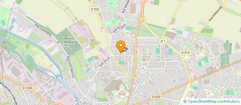 localisation de l'entreprise MONSIEUR MOHAMED BELGHARBI à AMIENS