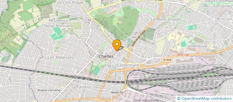 localisation de l'entreprise MONSIEUR MOHAMED BELGHERBI  CHELLES