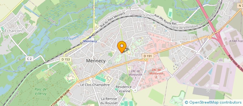 localisation de l'entreprise MONSIEUR MOHAMED BELGHOUL à MENNECY