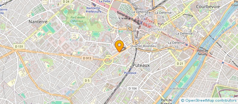 localisation de l'entreprise MONSIEUR MOHAMED BELGUEMBOUR  PUTEAUX