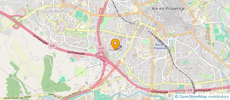 localisation de l'entreprise MONSIEUR MOHAMED BELGUIRA à AIX-EN-PROVENCE