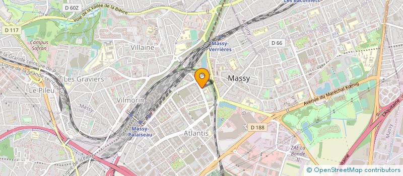 localisation de l'entreprise MONSIEUR MOHAMED BELHADJ  MASSY