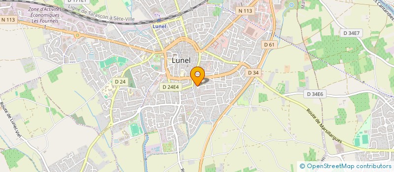 localisation de l'entreprise MONSIEUR MOHAMED BELHAJ à LUNEL