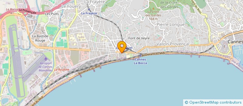 localisation de l'entreprise MONSIEUR MOHAMED BELHAJ à CANNES