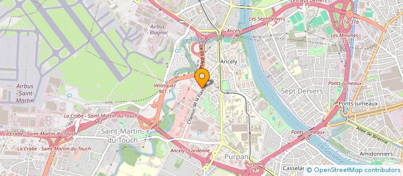 localisation de l'entreprise MONSIEUR MOHAMED BELHAMITI  TOULOUSE