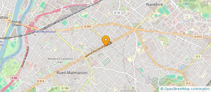 localisation de l'entreprise MONSIEUR MOHAMED BELHOUSSE à RUEIL-MALMAISON