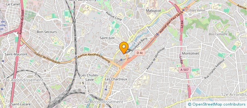 localisation de l'entreprise MONSIEUR MOHAMED BELIOUL à MARSEILLE