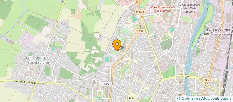 localisation de l'entreprise MONSIEUR MOHAMED BELIOUTE  AUXERRE