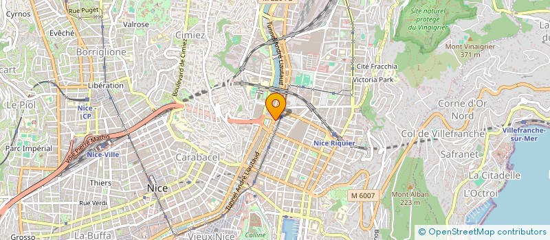 localisation de l'entreprise MONSIEUR MOHAMED BELKADI à NICE