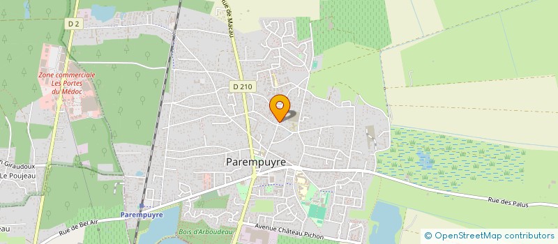 localisation de l'entreprise MONSIEUR MOHAMED BELKEBIR  PAREMPUYRE