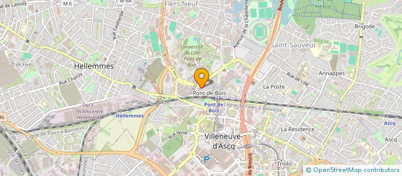 localisation de l'entreprise MONSIEUR MOHAMED BELKESSAM  VILLENEUVE-D'ASCQ