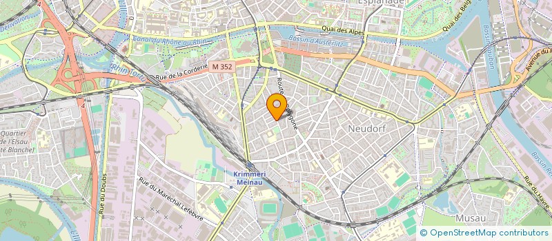 localisation de l'entreprise MONSIEUR MOHAMED BELKHADIR à STRASBOURG