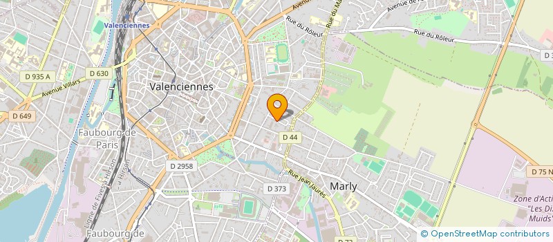 localisation de l'entreprise MONSIEUR MOHAMED BELKHEIR  VALENCIENNES