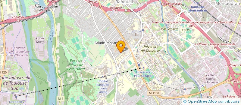 localisation de l'entreprise MONSIEUR MOHAMED BELKHIRI  TOULOUSE