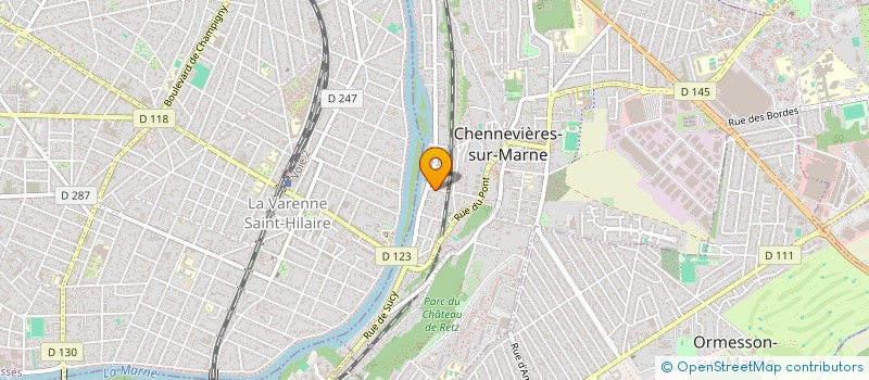 localisation de l'entreprise MONSIEUR MOHAMED BELLAHA  CHENNEVIERES-SUR-MARNE