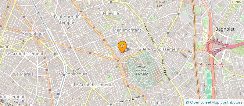 localisation de l'entreprise MONSIEUR MOHAMED BELLAHMED  PARIS