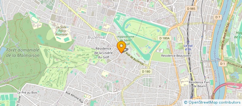 localisation de l'entreprise MONSIEUR MOHAMED BELLAHSENE à GARCHES
