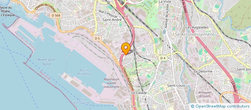 localisation de l'entreprise MONSIEUR MOHAMED BELLILI à MARSEILLE
