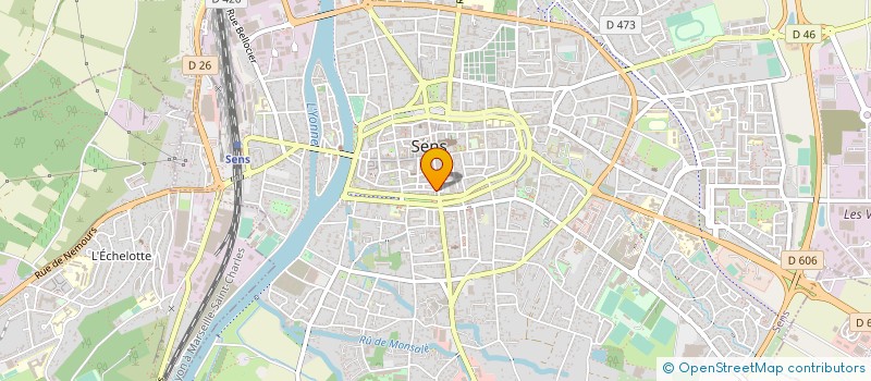 localisation de l'entreprise MONSIEUR MOHAMED BELLIMANE  SENS