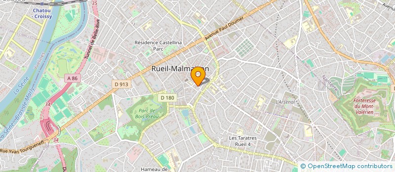 localisation de l'entreprise MONSIEUR MOHAMED BELLOUTI à RUEIL-MALMAISON