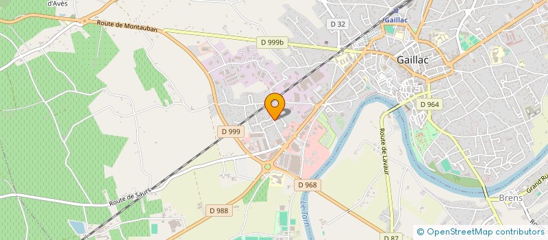 localisation de l'entreprise MONSIEUR MOHAMED BELMESSAOUD à GAILLAC