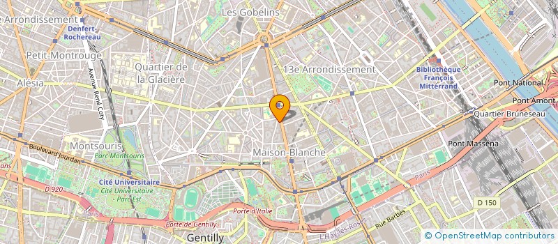 localisation de l'entreprise MONSIEUR MOHAMED BELMOUDEN  PARIS