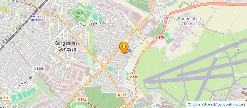 localisation de l'entreprise MONSIEUR MOHAMED BELOUCIF  GARGES-LES-GONESSE