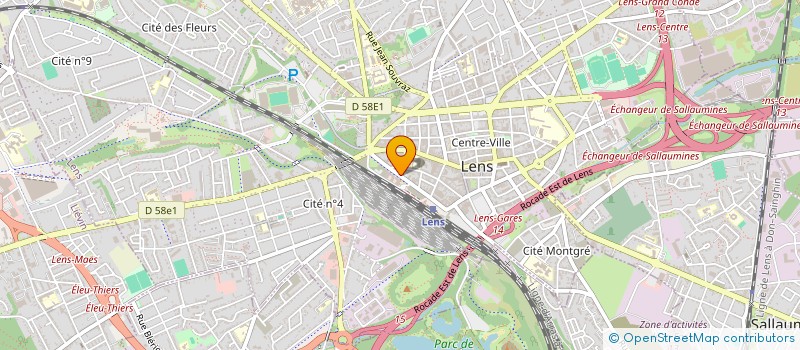 localisation de l'entreprise MONSIEUR MOHAMED BELRHAZI à LENS