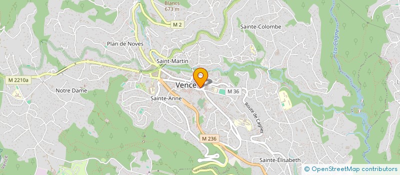 localisation de l'entreprise MONSIEUR MOHAMED BEN ABDALLAH à VENCE