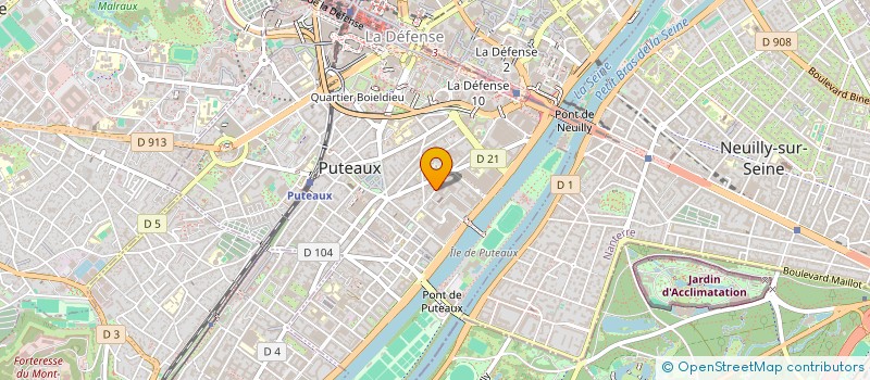 localisation de l'entreprise MONSIEUR MOHAMED BEN ABDALLAH  PUTEAUX