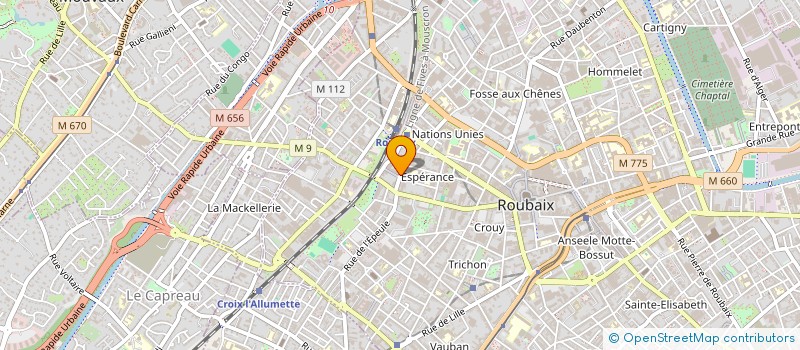 localisation de l'entreprise MONSIEUR MOHAMED BEN ABDELKADER  ROUBAIX