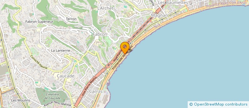 localisation de l'entreprise MONSIEUR MOHAMED BEN ABDELKADER  NICE