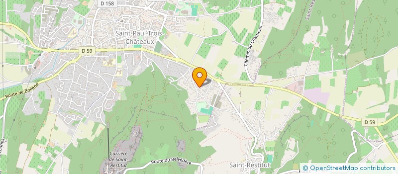 localisation de l'entreprise MONSIEUR MOHAMED BEN ALI à SAINT-PAUL-TROIS-CHATEAUX