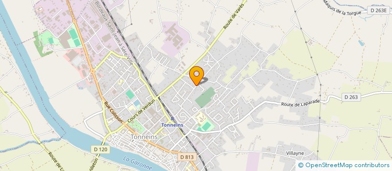 localisation de l'entreprise MONSIEUR MOHAMED BEN ALI  TONNEINS