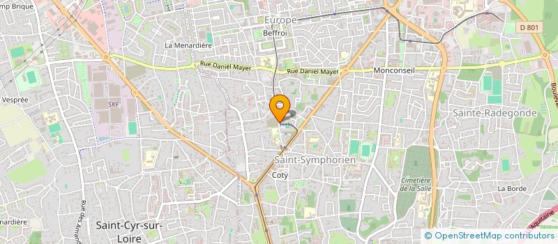 localisation de l'entreprise MONSIEUR MOHAMED BEN AMOR  TOURS