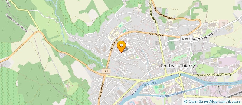 localisation de l'entreprise MONSIEUR MOHAMED BEN ARFA à CHATEAU-THIERRY