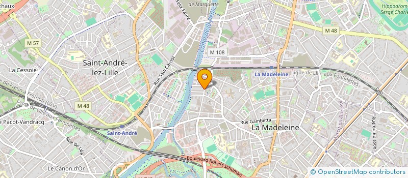 localisation de l'entreprise MONSIEUR MOHAMED BEN AYED à LA MADELEINE