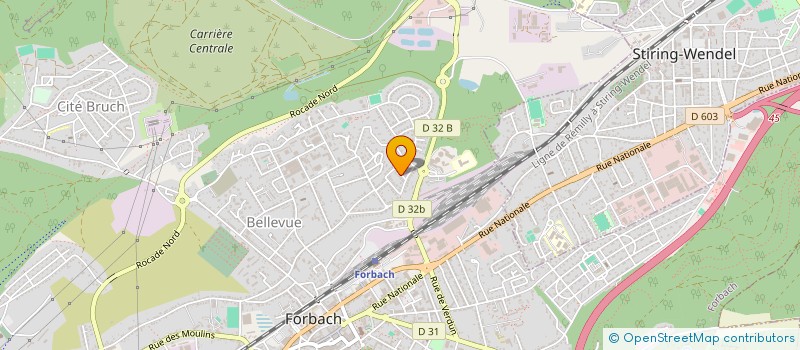 localisation de l'entreprise MONSIEUR MOHAMED BEN BIH à FORBACH