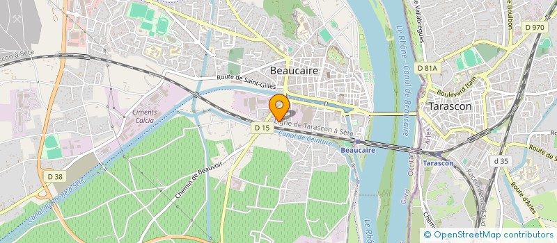 localisation de l'entreprise MONSIEUR MOHAMED BEN BOUZIANE à BEAUCAIRE