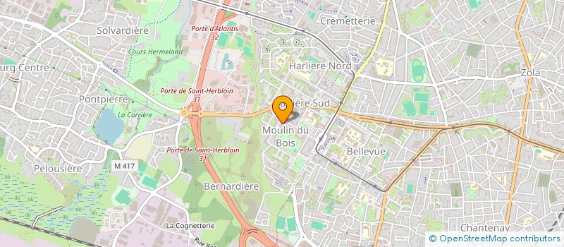 localisation de l'entreprise MONSIEUR MOHAMED BEN BRAHIM  SAINT-HERBLAIN