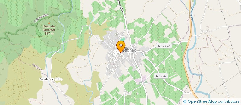 localisation de l'entreprise MONSIEUR MOHAMED BEN CHEDLI CHAFTER  AUTIGNAC