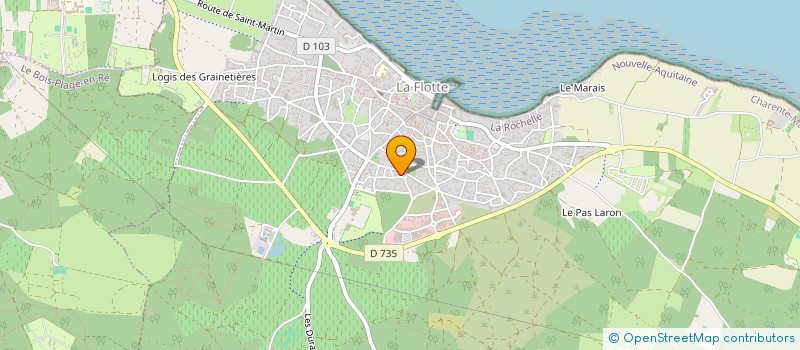 localisation de l'entreprise MONSIEUR MOHAMED BEN DKHIL  LA FLOTTE