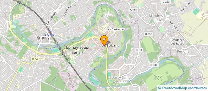 localisation de l'entreprise MONSIEUR MOHAMED BEN DRISS  EPINAY-SOUS-SENART