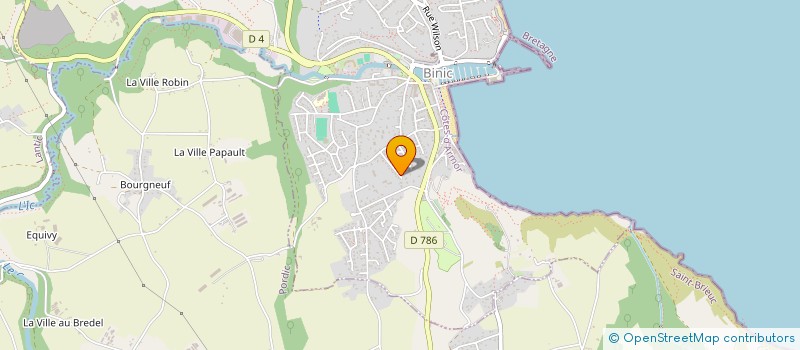 localisation de l'entreprise MONSIEUR MOHAMED BEN EL KAHLA  BINIC-ETABLES-SUR-MER